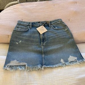 NWT Lee Denim Skirt Sz 29 or M